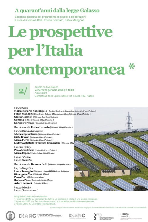 Image for LE PROSPETTIVA PER L’ITALIA CONTEMPORANEA: un tavolo di discussione a quarant’anni dalla legge Galasso.