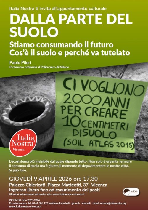 Image for Paolo Pileri presenta il suo libro “Dalla parte del suolo”. Stiamo consumando il futuro, cos’è il suolo e perché va tutelato.